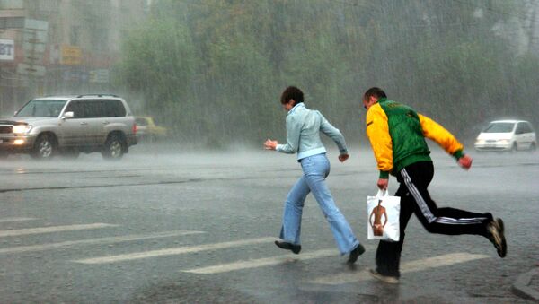 Грозовые дожди с градом прогнозируют в понедельник на Кубани