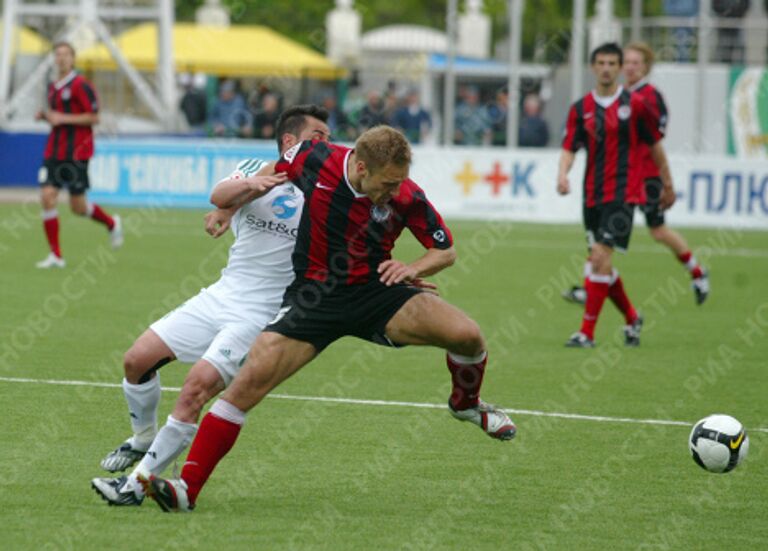 Чемпионат России по футболу. 8-й тур. Терек (Грозный) - Амкар (Пермь) 2:2