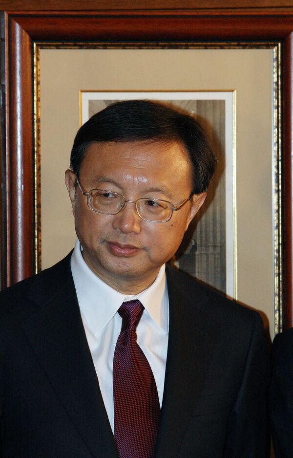 Министр иностранных дел Китая Ян Цзечи. Архив
