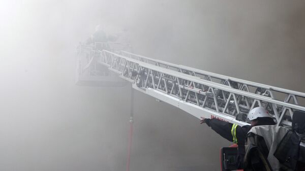 Пожар на складе бывшего Черкизовского рынка мог возникнуть из-за нарушения пожарных норм