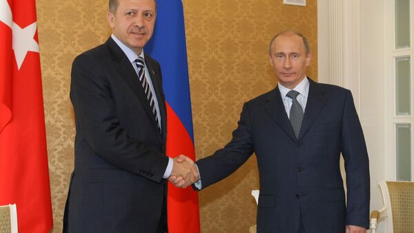 Встреча Владимира Путина и Реджепа Тайипа Эрдогана. Архивное фото