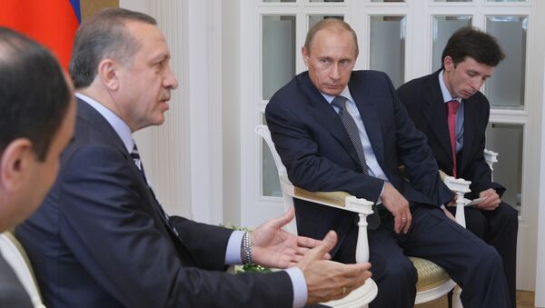 Владимир Путин и Реджеп Эрдоган. Архивное фото