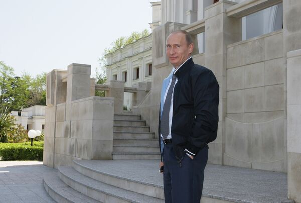 Премьер-министр РФ Владимир Путин в Сочи 