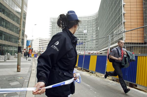 Пожар произошел в штаб-квартире Еврокомиссии в Брюсселе