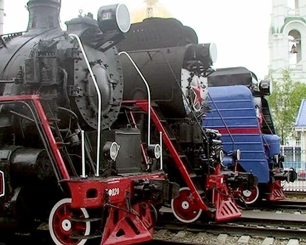 Локомотив для Гитлера и скоростной поезд 50-х годов в музее паровозов