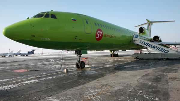Самолет не смог вылететь во Франкфурт из новосибирского Толмачево