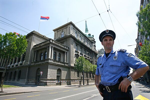 Здание резиденции сербского президента
