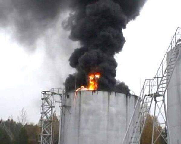 Масштабное возгорание нефти российское ноу-хау потушит за секунды