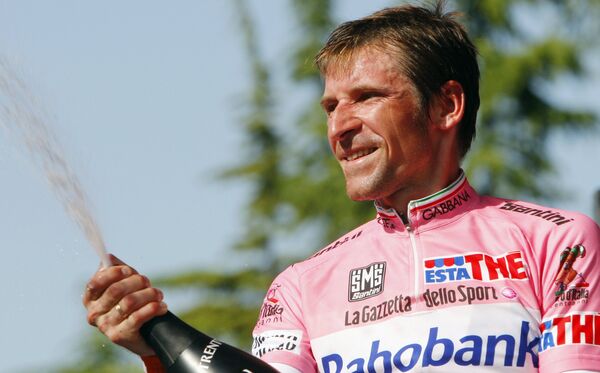 Денис Меньшов после 14-го этапа Джиро д'Италия