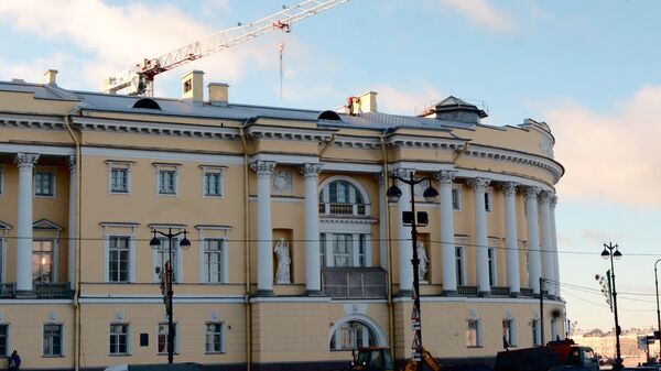 Здание Сената и Синода в Санкт-Петербурге. Архив