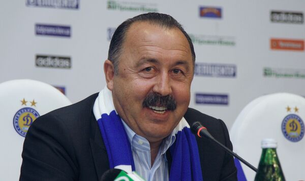 Новый главный тренер киевского Динамо Валерий Газзаев