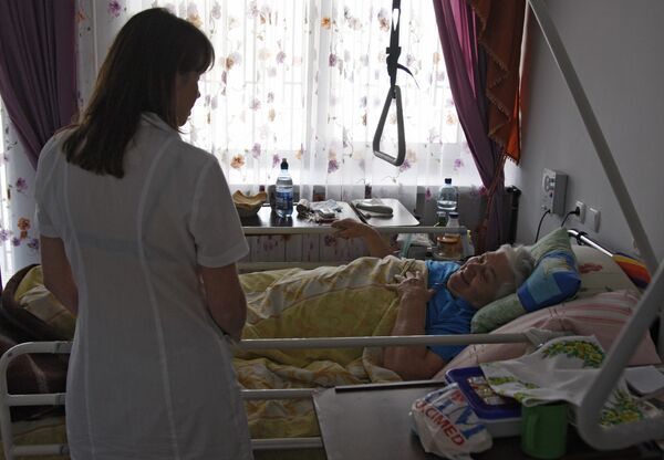 Работа хосписа фонда VALE Hospice International в Киеве