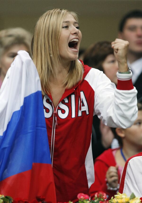 Российская теннисистка Мария Шарапова 
