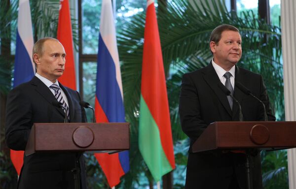 Премьеры РФ и Белоруссии обсудят торгово-экономические отношения