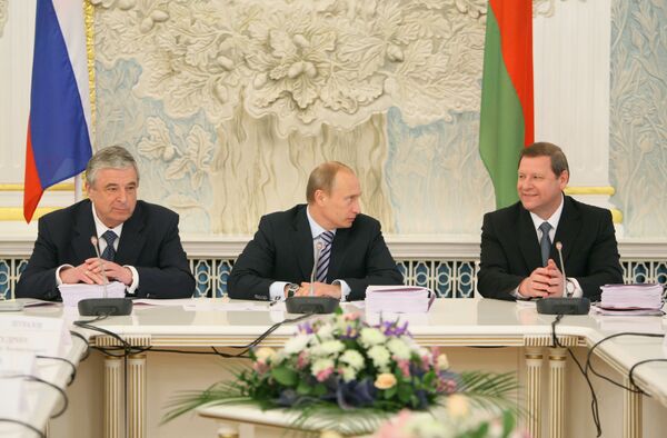 Заседание Совета министров Союзного государства России и Белоруссии в Минске