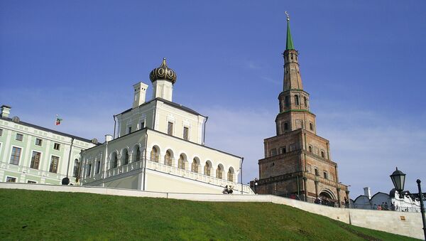 Башня Сююмбике в Казанском кремле
