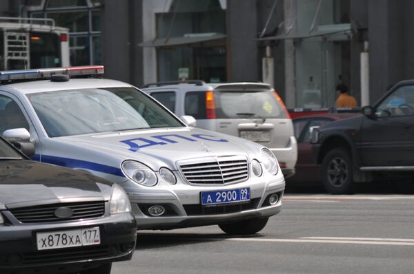 Милиция в Москве разыскивает два автомобиля, которые стали предположительными виновниками ДТП на МКАДе