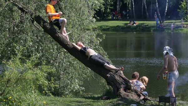 Отдых в парках Москвы