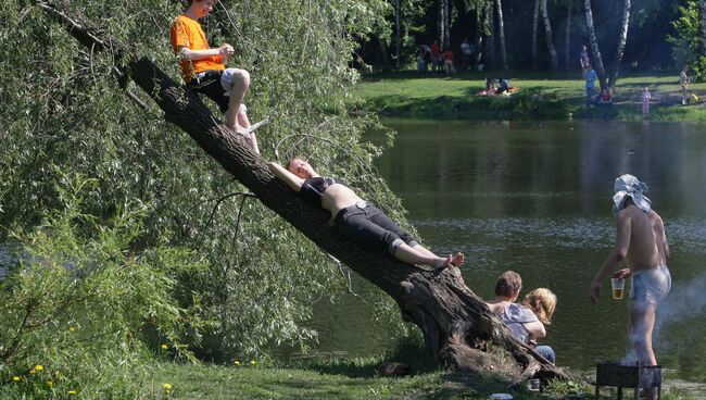 Отдых в парках Москвы