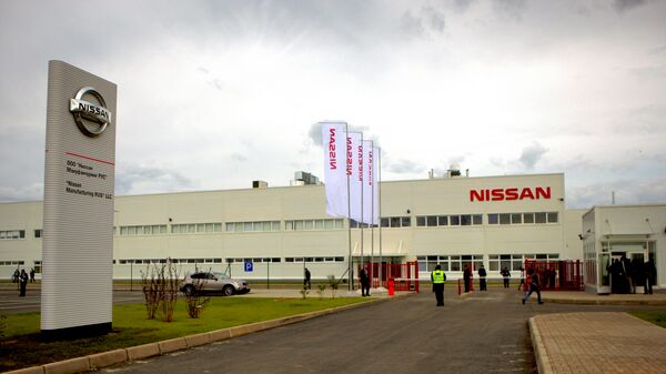 Бывший завод Nissan в Санкт-Петербурге