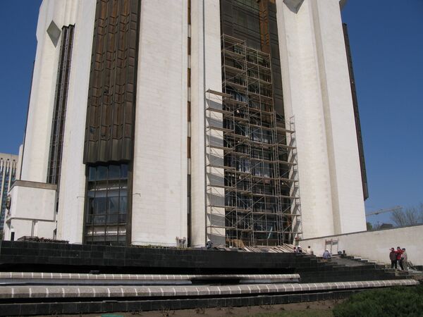 Здание рабочей резиденции президента Молдавии. Архив