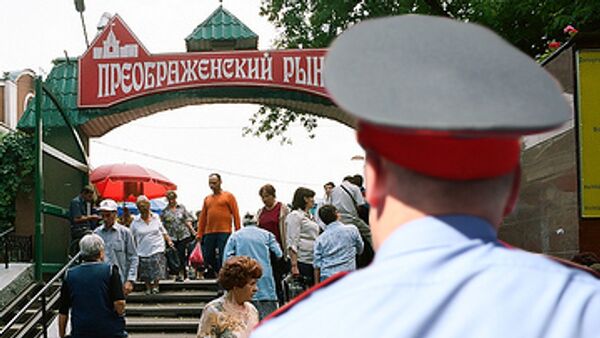Преображенский рынок Москвы эвакуирован из-за звонка об угрозе взрыва
