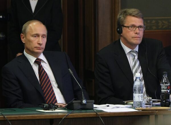 Встреча премьер-министров РФ и Финляндии с представителями деловых кругов двух стран