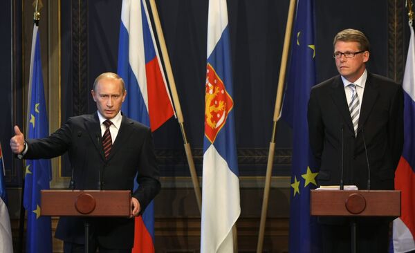 Путин обсудит с премьером Финляндии строительство Северного потока