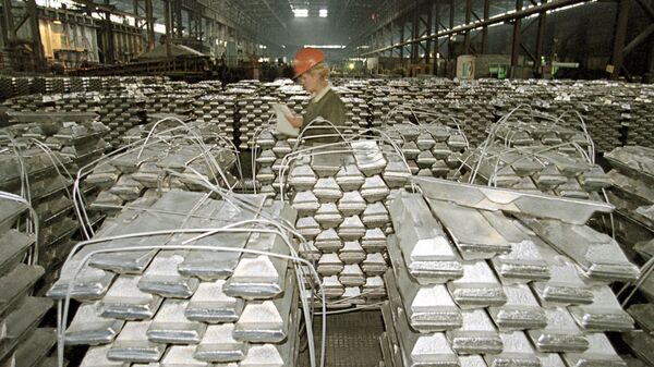 Продукция алюминиевого завода. Архивное фото
