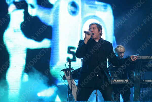 Концерт группы Duran Duran на Дворцовой площади в Санкт-Петербурге