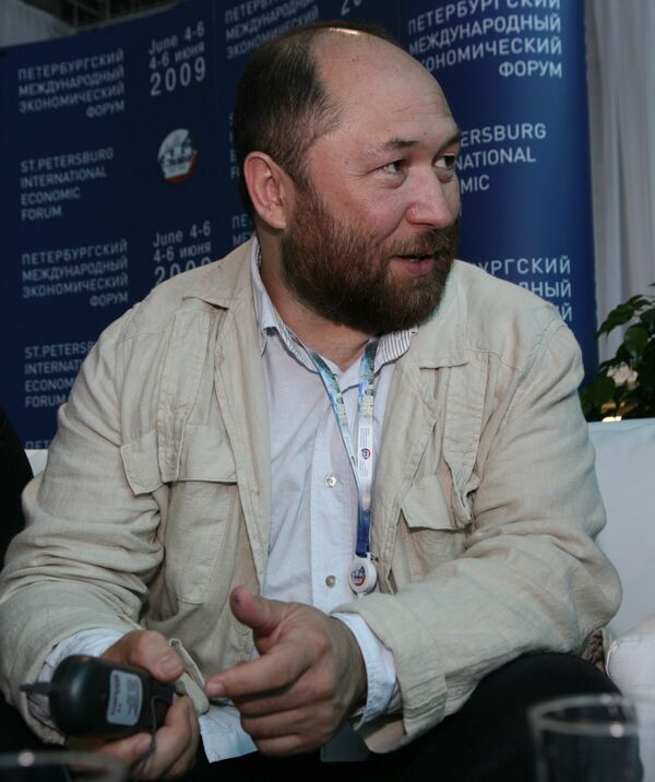Тимур Бекмамбетов на сессии Мировое кино в период кризиса