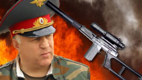 Убит глава МВД Дагестана Адильгерей Магомедтагиров из снайперской винтовки ВСК-94