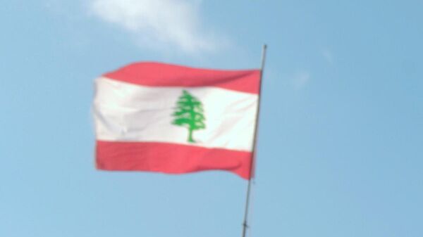 Флаг Ливана. Архив