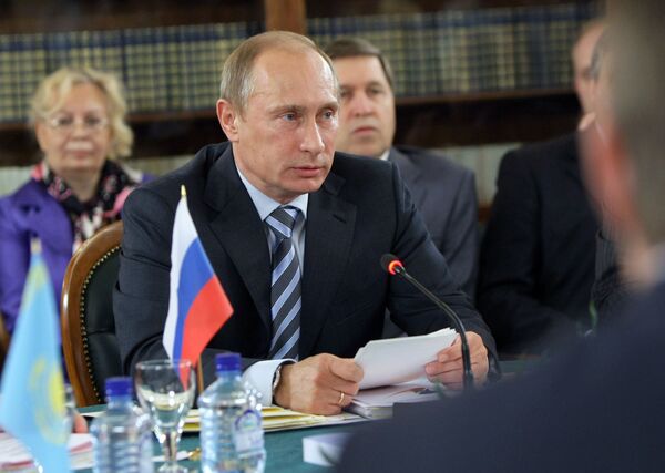 Заседание Высшего органа таможенного союза России, Белоруссии и Казахстана на уровне глав правительств в Москве