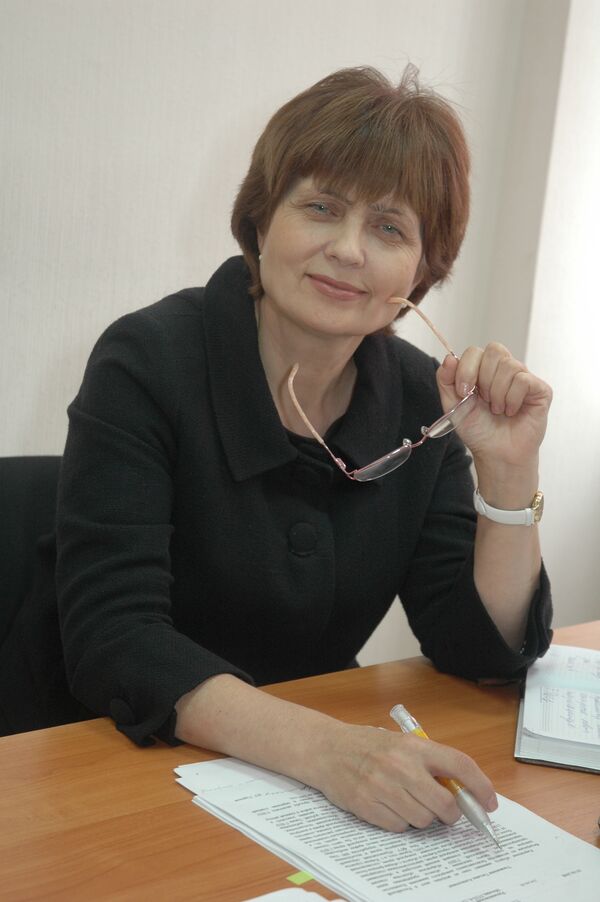 Начальник Управления службы крови ФМБА России Вера Богданова 