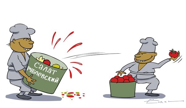Секреты рублевских салатов