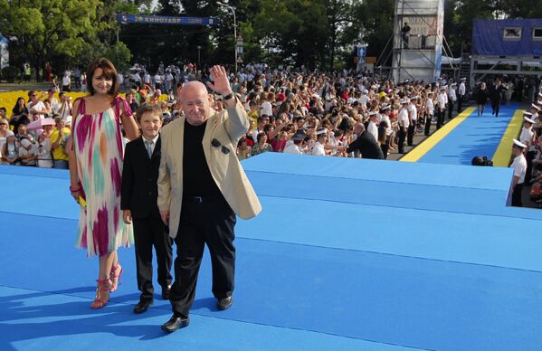 Марк Рудинштейн на открытии XX-го российского кинофестиваля Кинотавр в Сочи