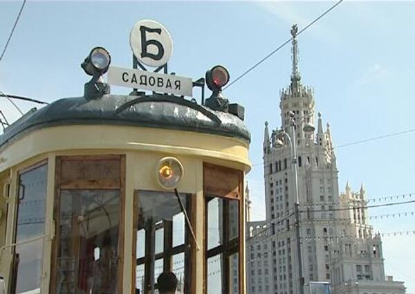Первый московский трамвай и вагон, где Глеб Жеглов брал Кирпича