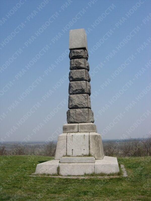 Памятники Полтавской битвы