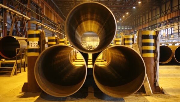 Объединенная металлургическая компания начала производство труб для нефтепровода БТС-2