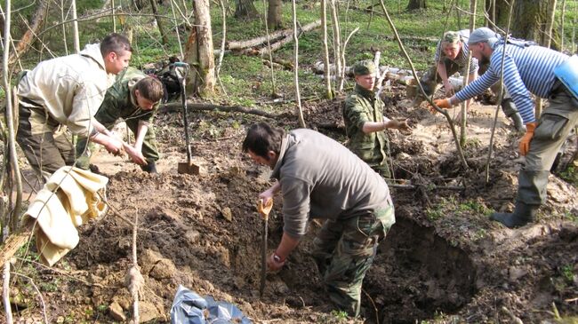 Экспедиция поискового отряда в Смоленской области