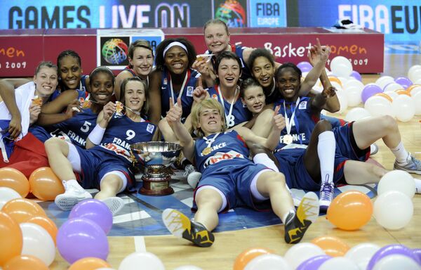 Чемпионат Европы по баскетболу среди женщин. Финал. Россия – Франция. 53:57