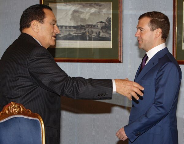 Избранный президент России Д.Медведев провел встречу