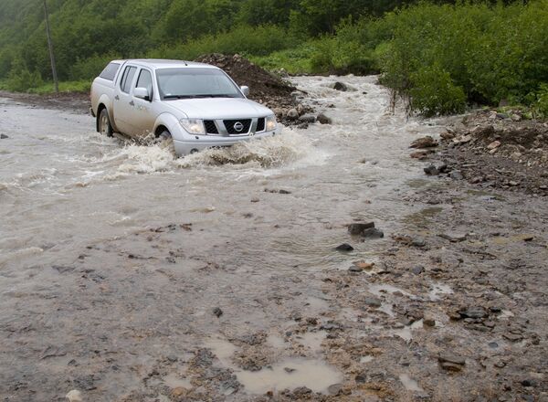 Реки вышли из берегов в Приморье из-за ливневого циклона