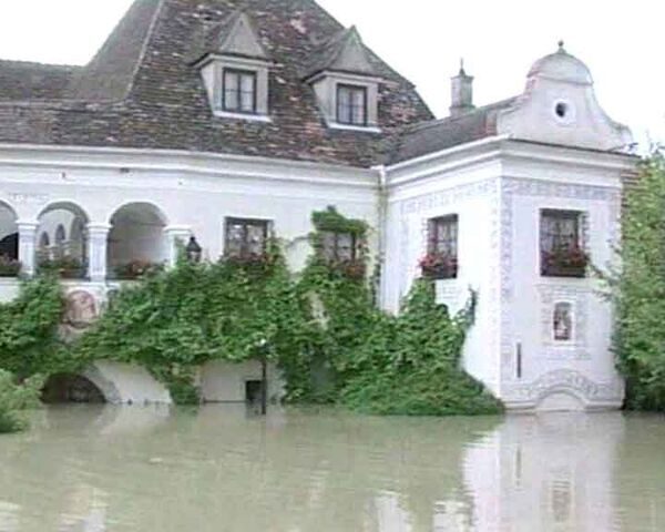Проливные дожди затопили Австрию