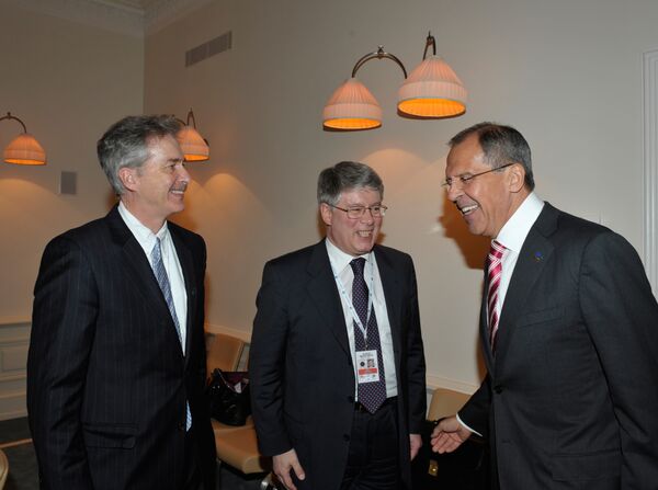 Встреча министра иностранных дел РФ Сергея Лаврова с заместителем госсекретаря США Уильямом Бернсом