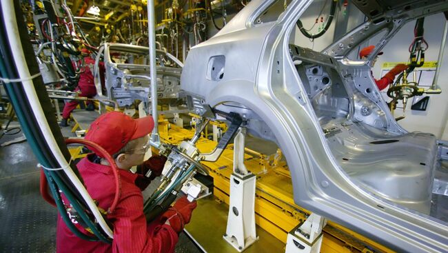 Запуск производства Chevrolet Lacettii автоконцерном General Motors в Калининграде