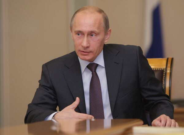 Премьер-министр России Владимир Путин. Архив