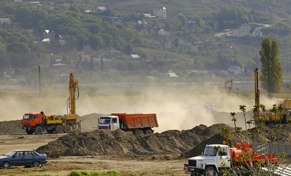 В Имеретинской долине началось строительство объектов в рамках Олимпиады-2014
