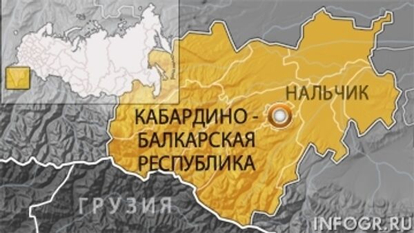 Карта Кабардино-Балкария